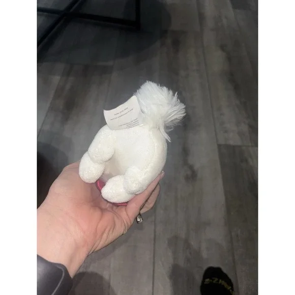 Disney Store Mini Bean Bag Plush Shop Marie The Aristocats Plush 6" - Picture 4 of 4